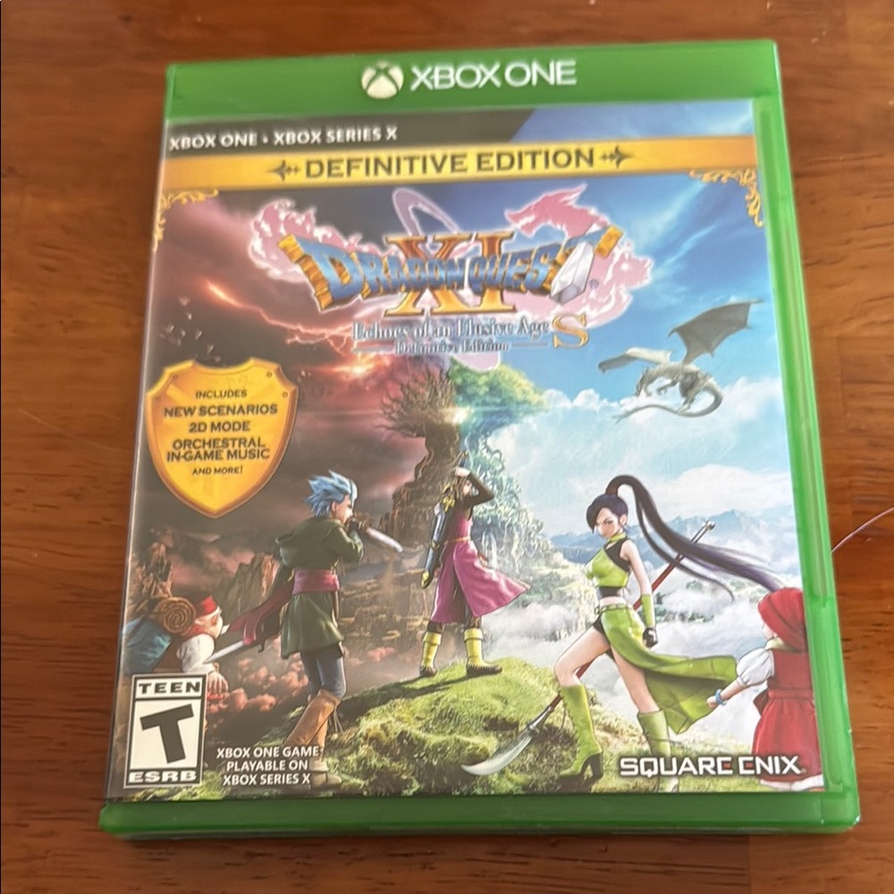 Green Xbox One Video Games Collection